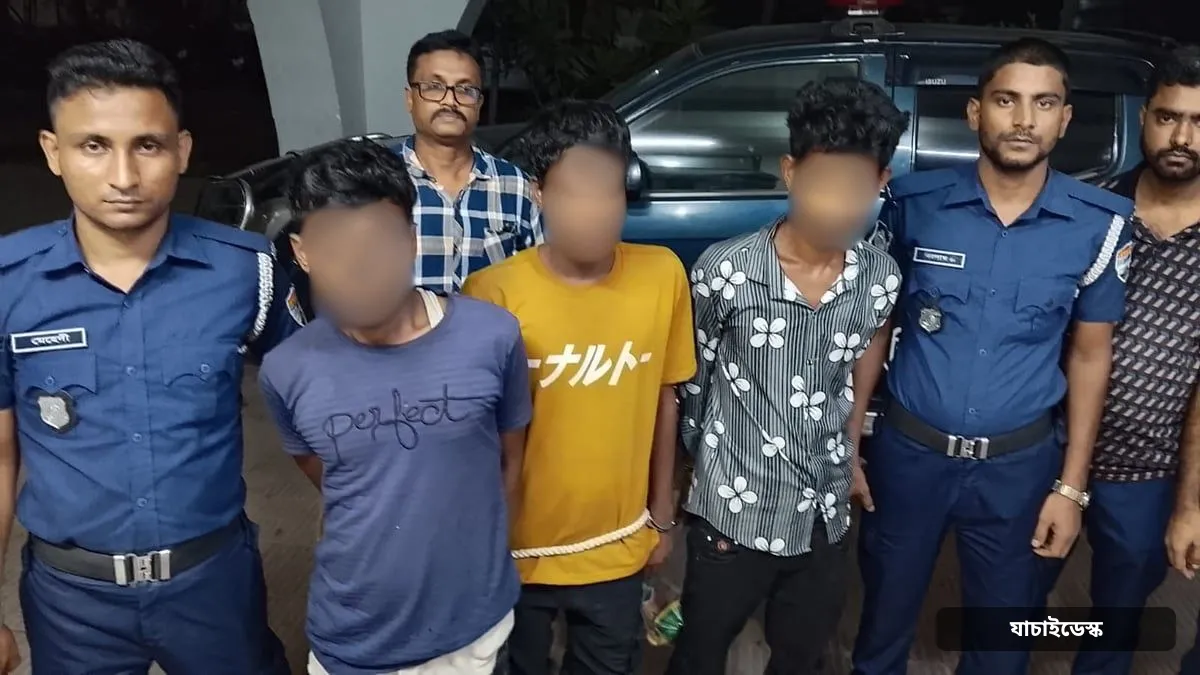 মাদক মামলার আসামিদের ছিনিয়ে নিতে পুলিশ ফাঁড়িতে হামলা, গ্রেফতার ৩