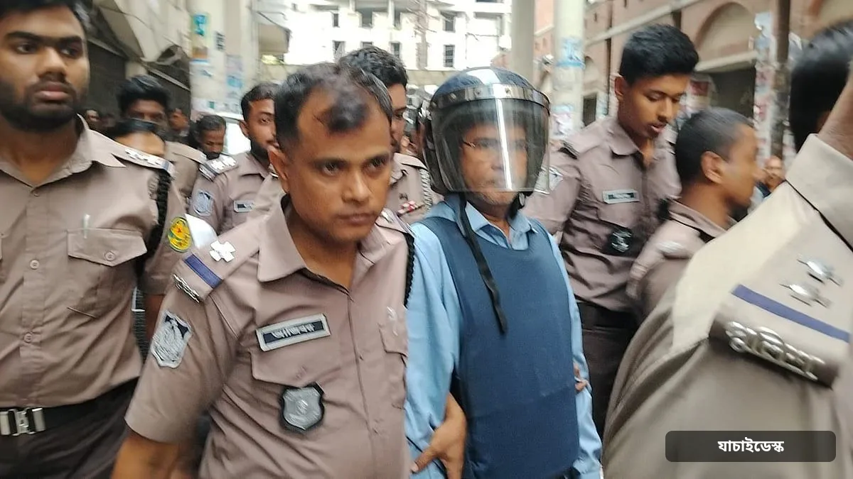 সন্ত্রাসবিরোধী আইনের মামলায় গ্রেপ্তার দেখানো হলো অধ্যাপক জামাল উদ্দিনকে