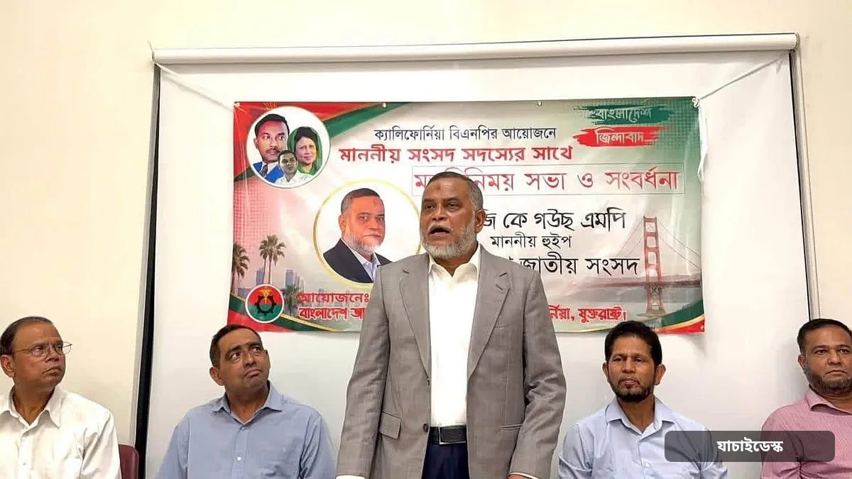 কোনো ব্যক্তির অপকর্মের দায় দল নেবে না: হুইপ জি কে গউছ