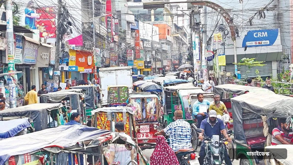 ‘ময়মনসিংহ শহরের যে দিকে যাই, সেদিকেই যানজট’
