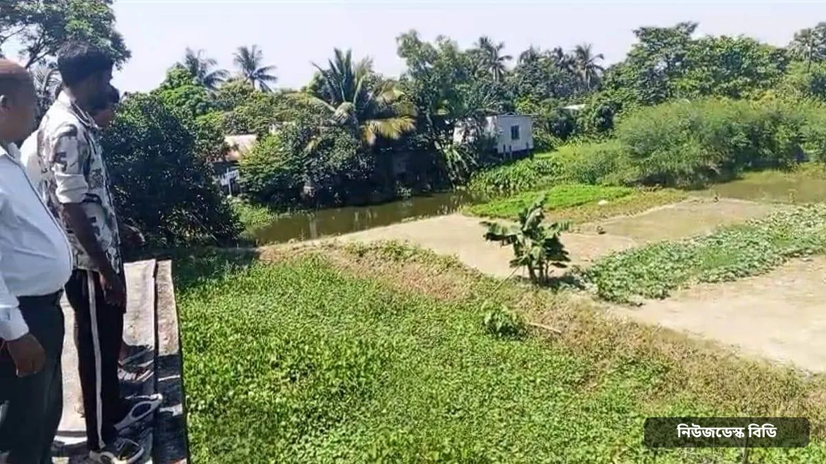 নারায়ণগঞ্জে লোকালয়ে থাকা কুমিরটির দুই দিনেও সন্ধান মেলেনি, সতর্ক করে গণবিজ্ঞপ্তি — ছবি: প্রথম আলো